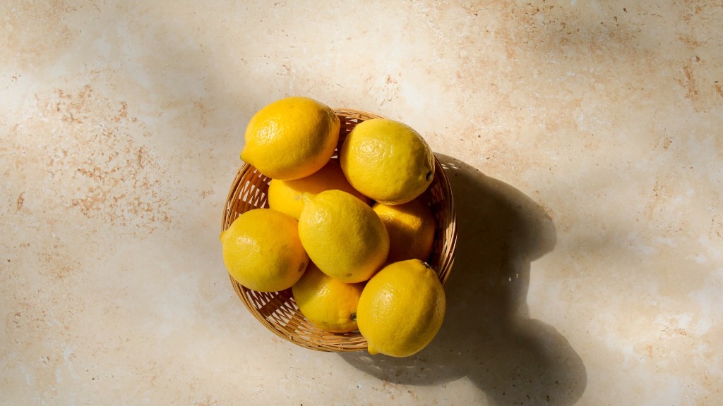 How much to water a lemon tree?
